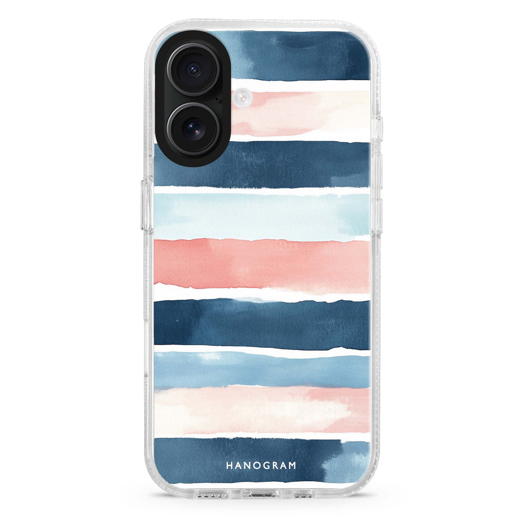 Seabreeze Stripes 水晶透明保護殼
