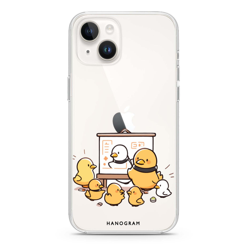 Duck Professor iPhone 14 Plus 水晶透明保護殼