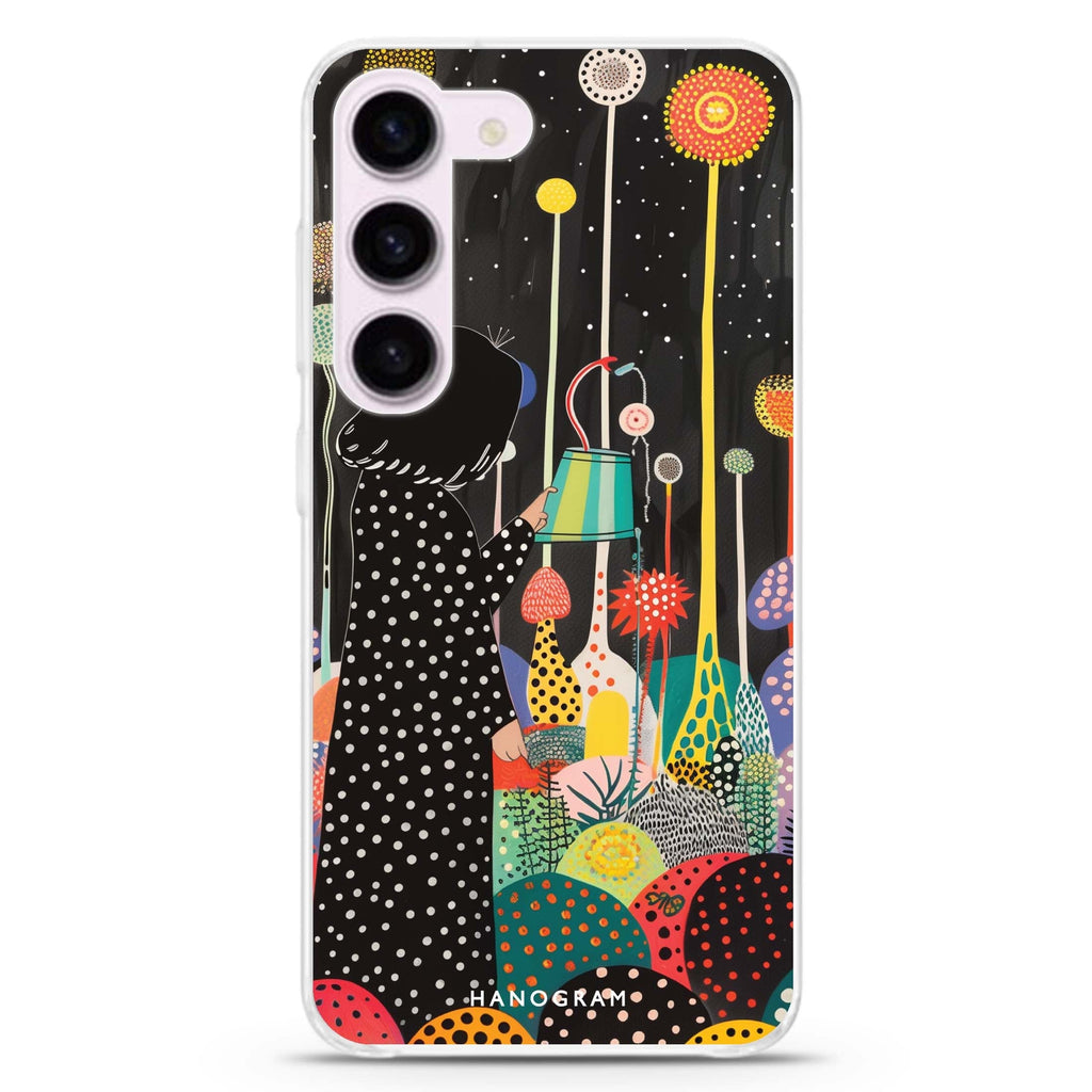 Flora Caretaker Samsung Galaxy 水晶透明保護殼