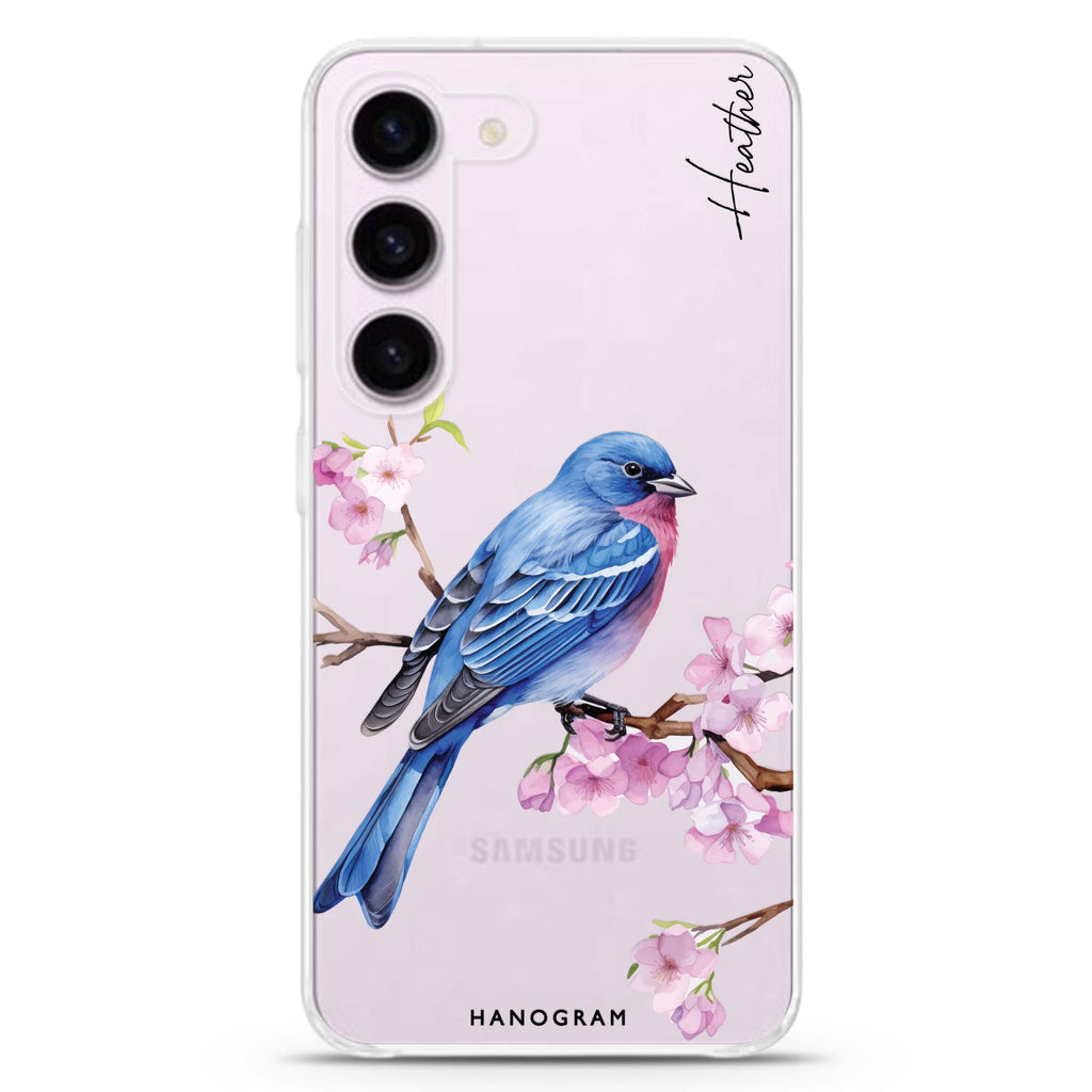 Indigo Serenade Samsung Galaxy 水晶透明保護殼