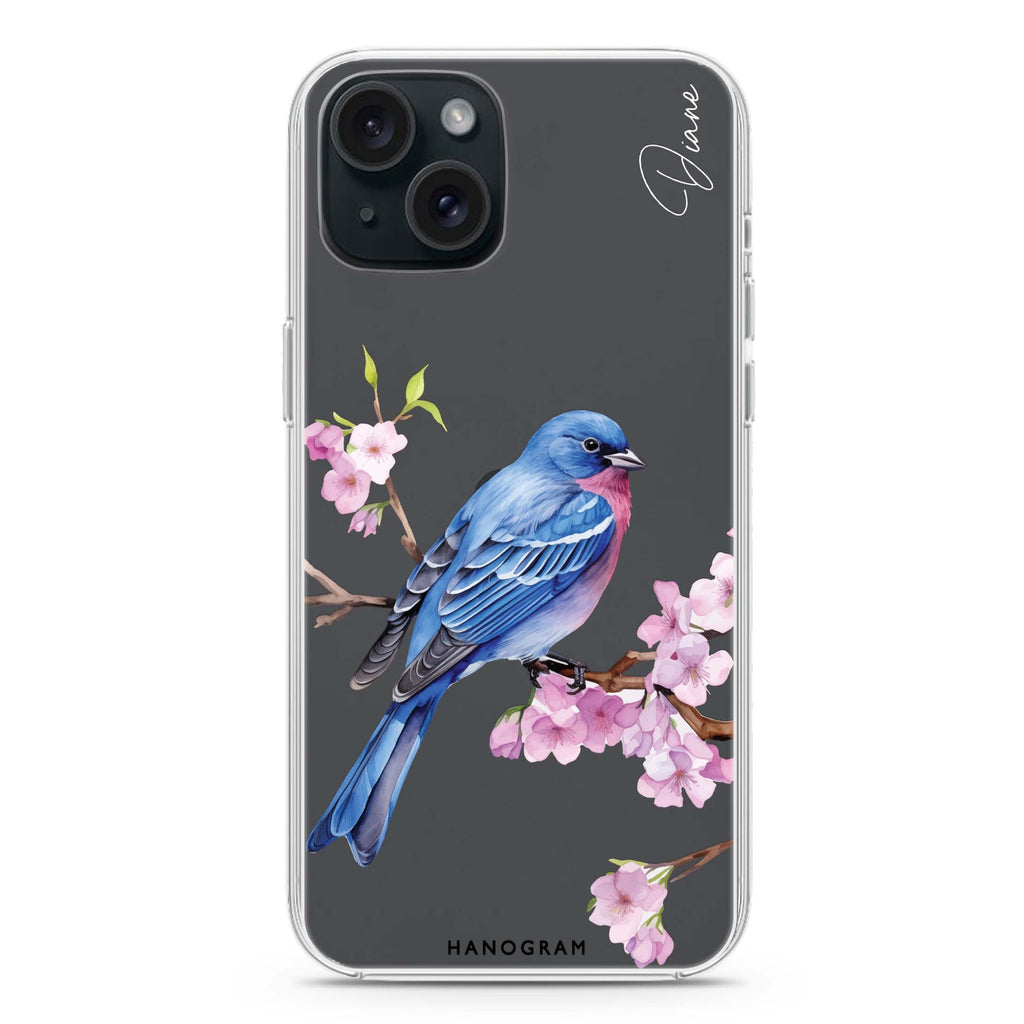 Indigo Serenade iPhone 15 水晶透明保護殼