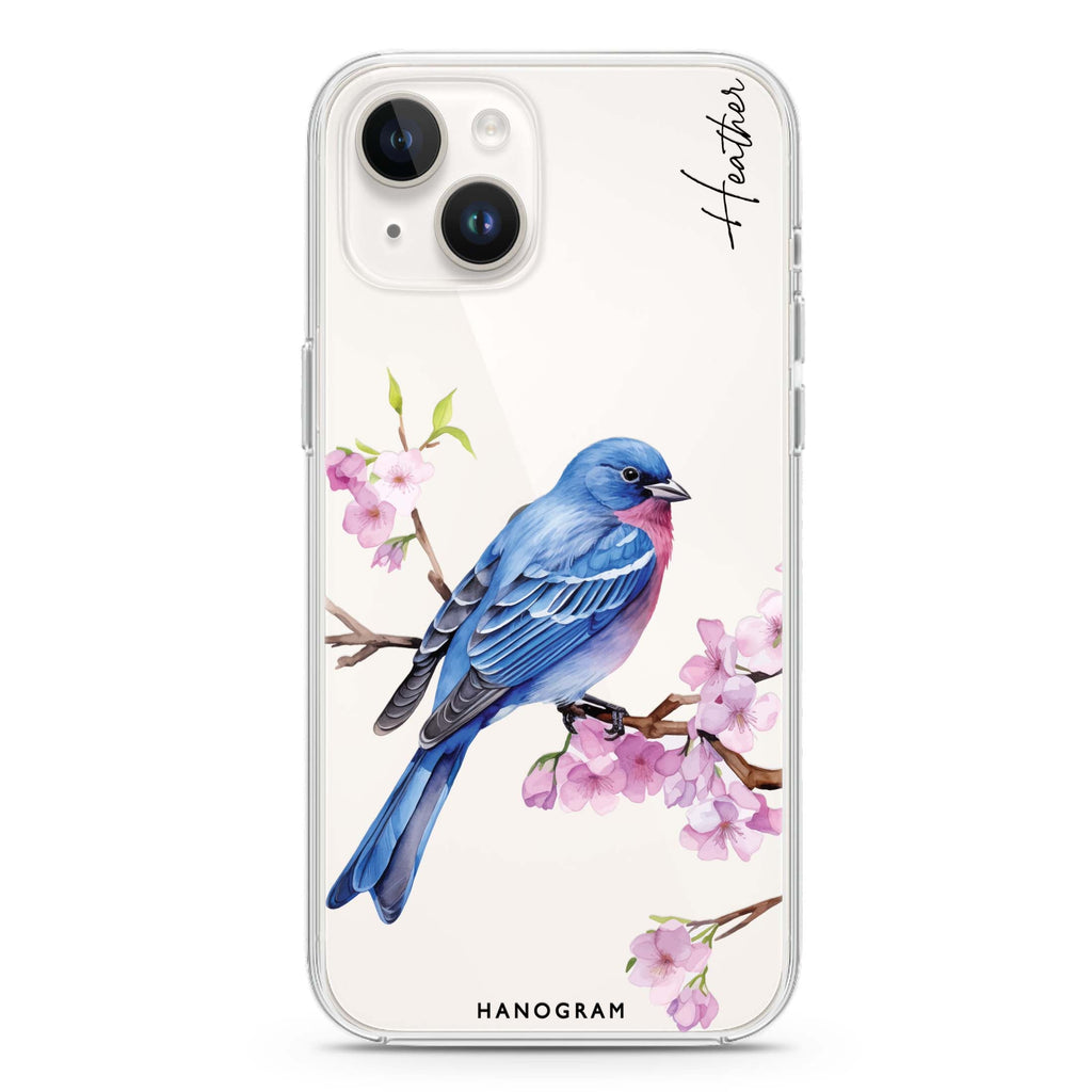 Indigo Serenade iPhone 14 Plus 水晶透明保護殼