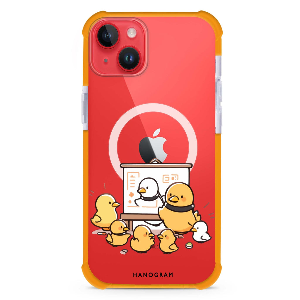 Duck Professor iPhone 15 Plus Magsafe 兼容超強防摔保護殼