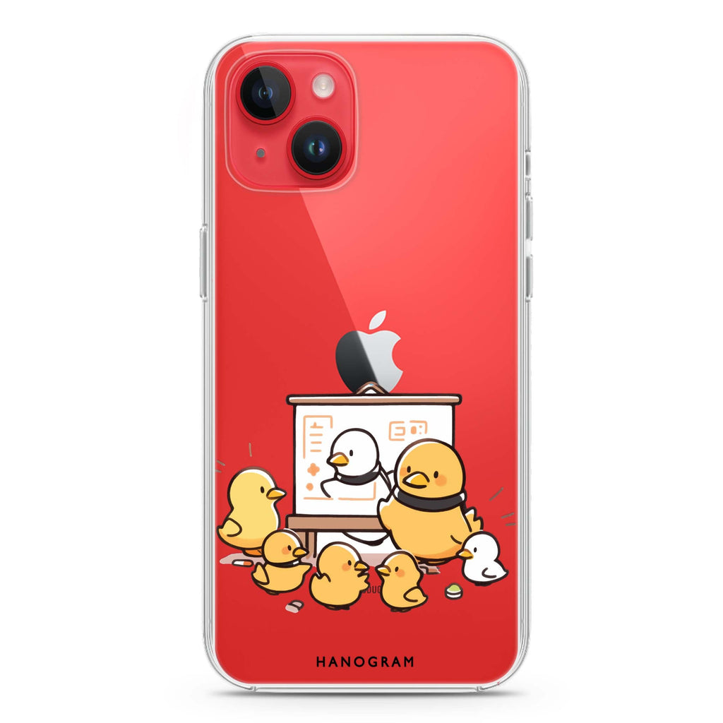 Duck Professor iPhone 14 水晶透明保護殼