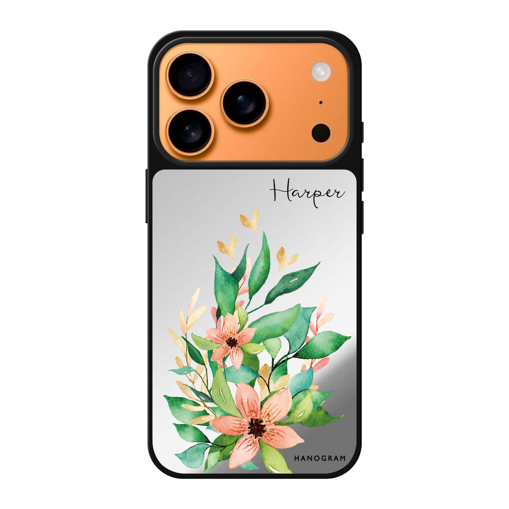 Floral Bloom 花卉 iPhone 17 Pro Max 鏡面手機殼主圖
