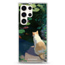 Koi & Cat Samsung Galaxy Ultra 透明保護殼，適用 S26/S25/S24/S23 Ultra，圖1