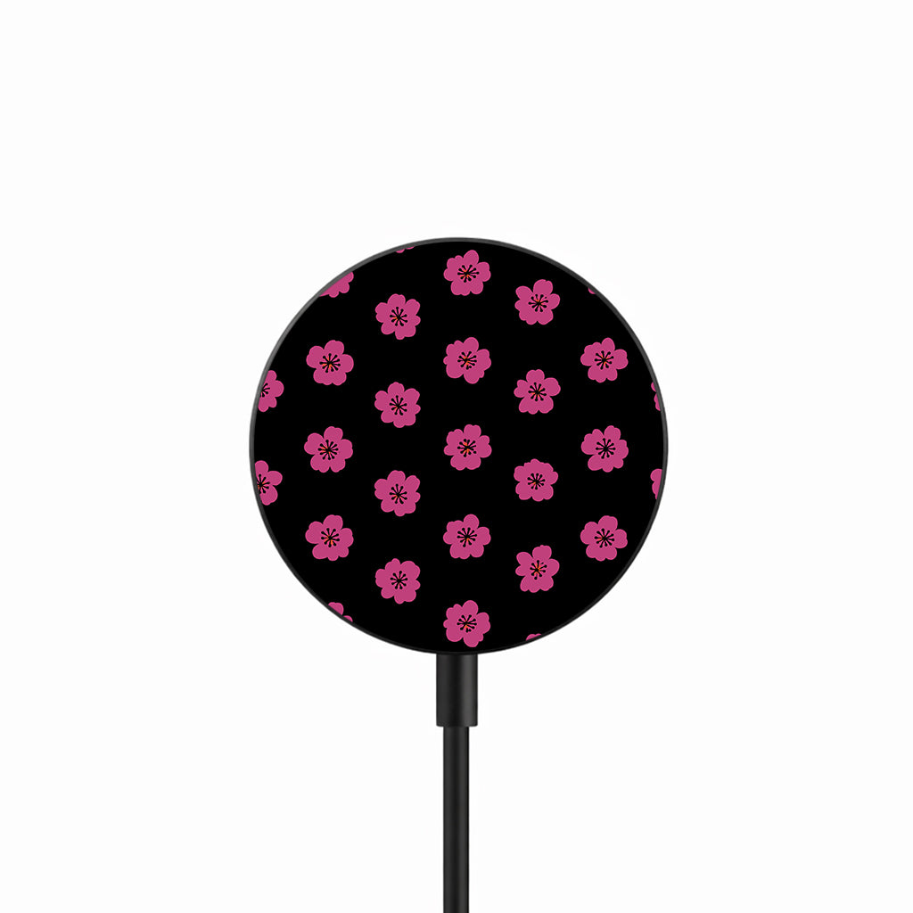 Pink Blossom Night 25W 磁吸無線充電器