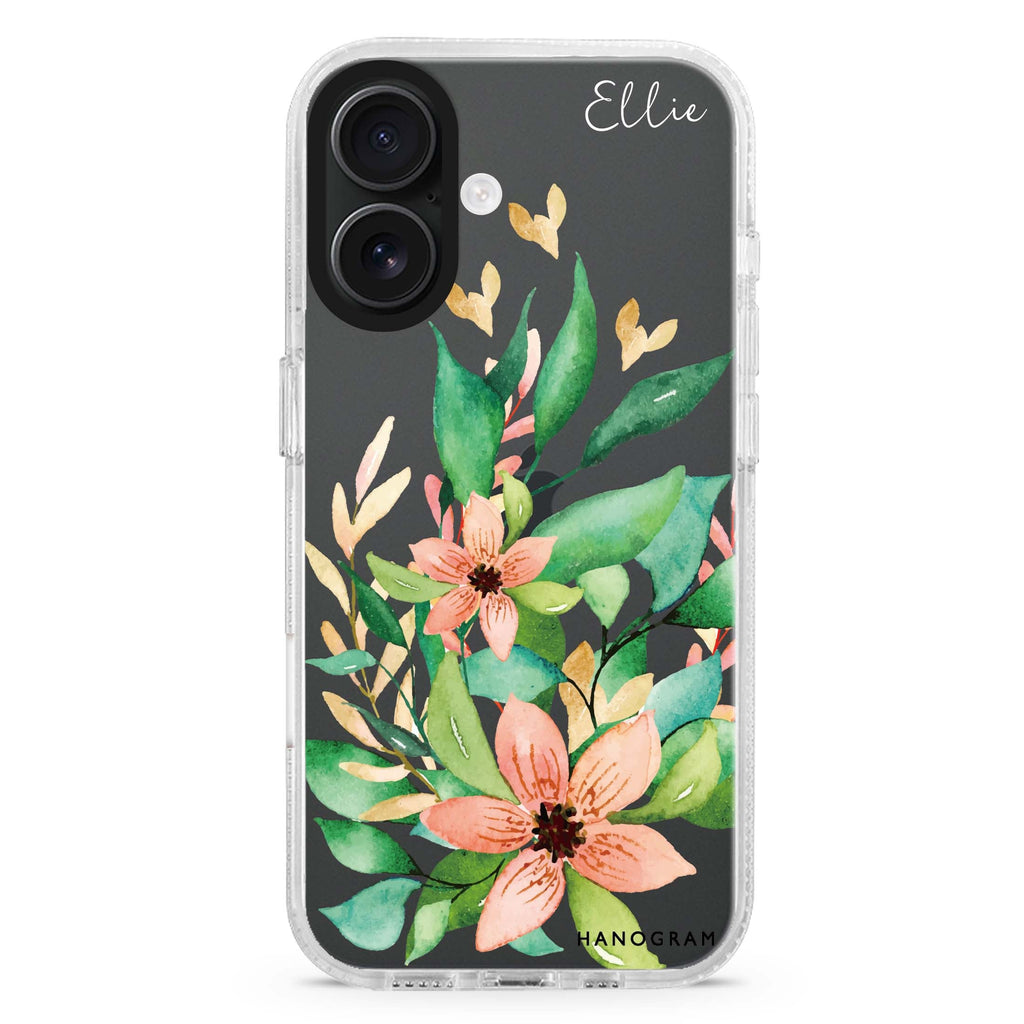 Floral Bloom 水晶透明保護殼