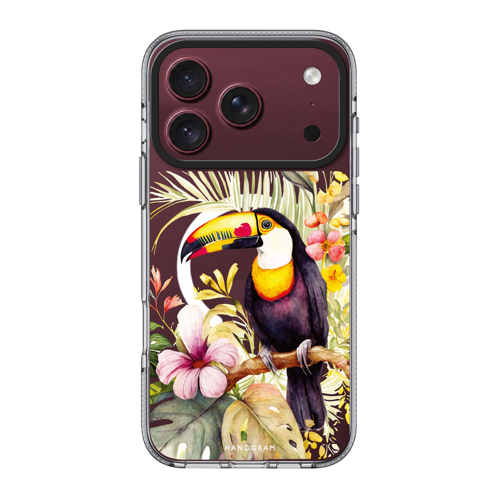 Tropical bird 水晶透明保護殼
