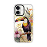 Tropical bird iPhone 17 水晶透明保護殼正面展示