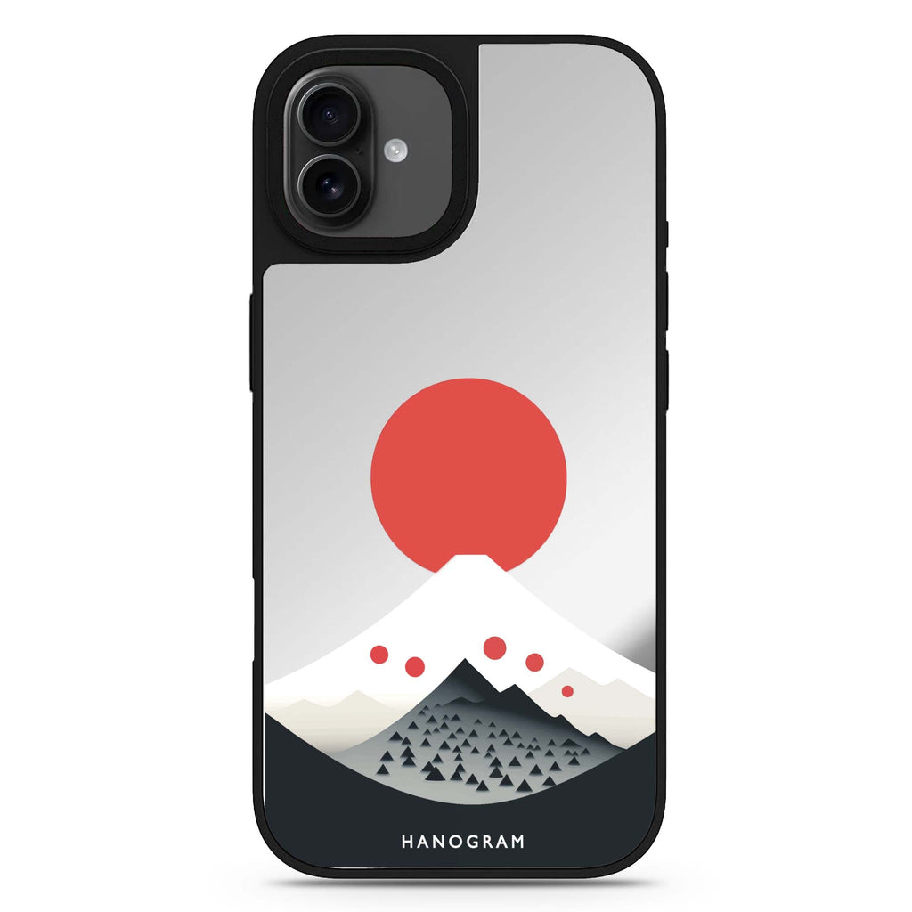 Fuji Majesty iPhone 17 日系鏡面手機殼 主圖設計