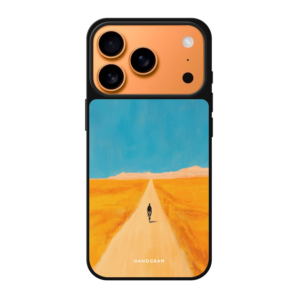 Pedal Alone 文字 iPhone 17 Pro Max 鏡面手機殼主圖