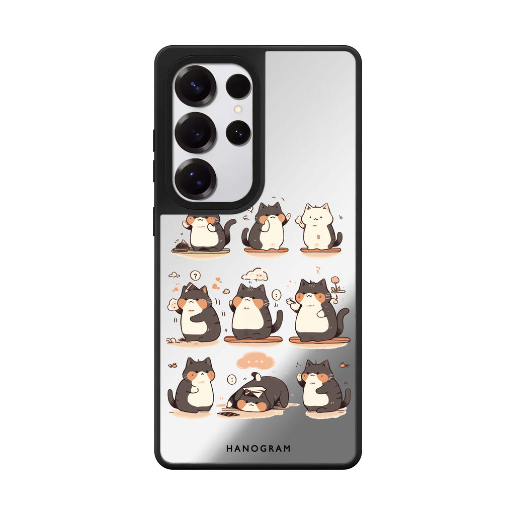 Zen Meowster 鏡面手機殼