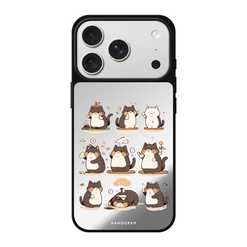 Zen Meowster 鏡面手機殼