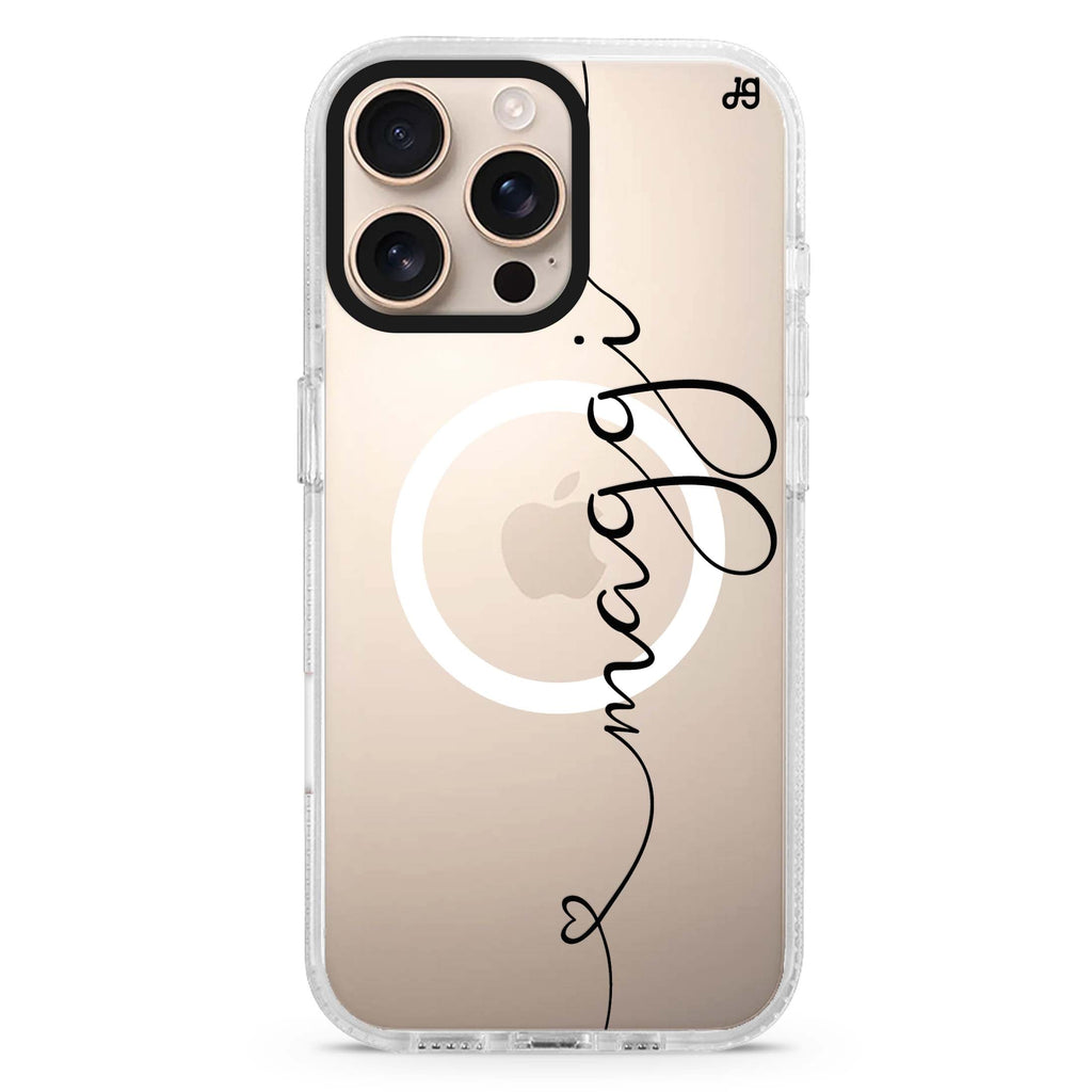 Loving Heart I Magsafe 兼容水晶透明保護殼
