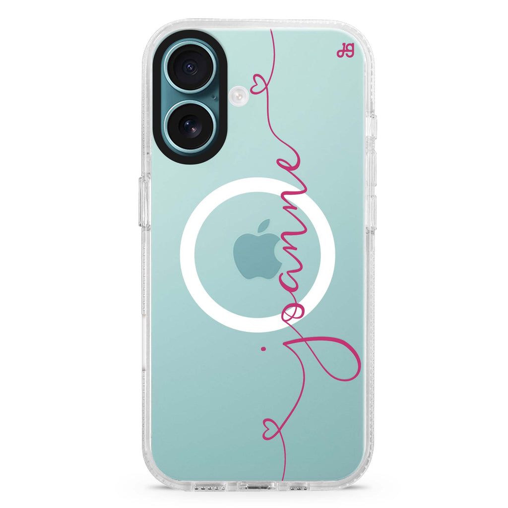 Loving Heart I Magsafe 兼容水晶透明保護殼