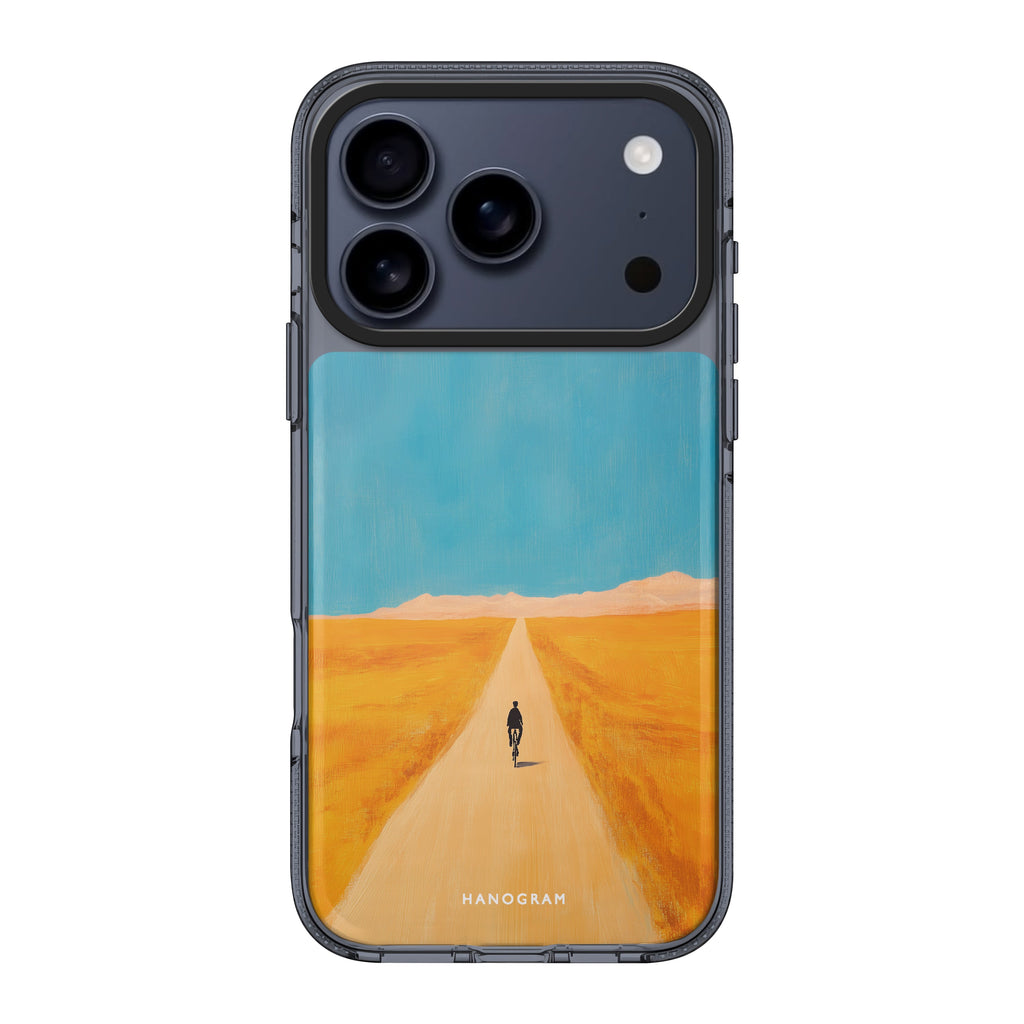 Pedal Alone iPhone 17 Pro Max MagSafe 水晶透明保護殼 文字設計設計 圖1