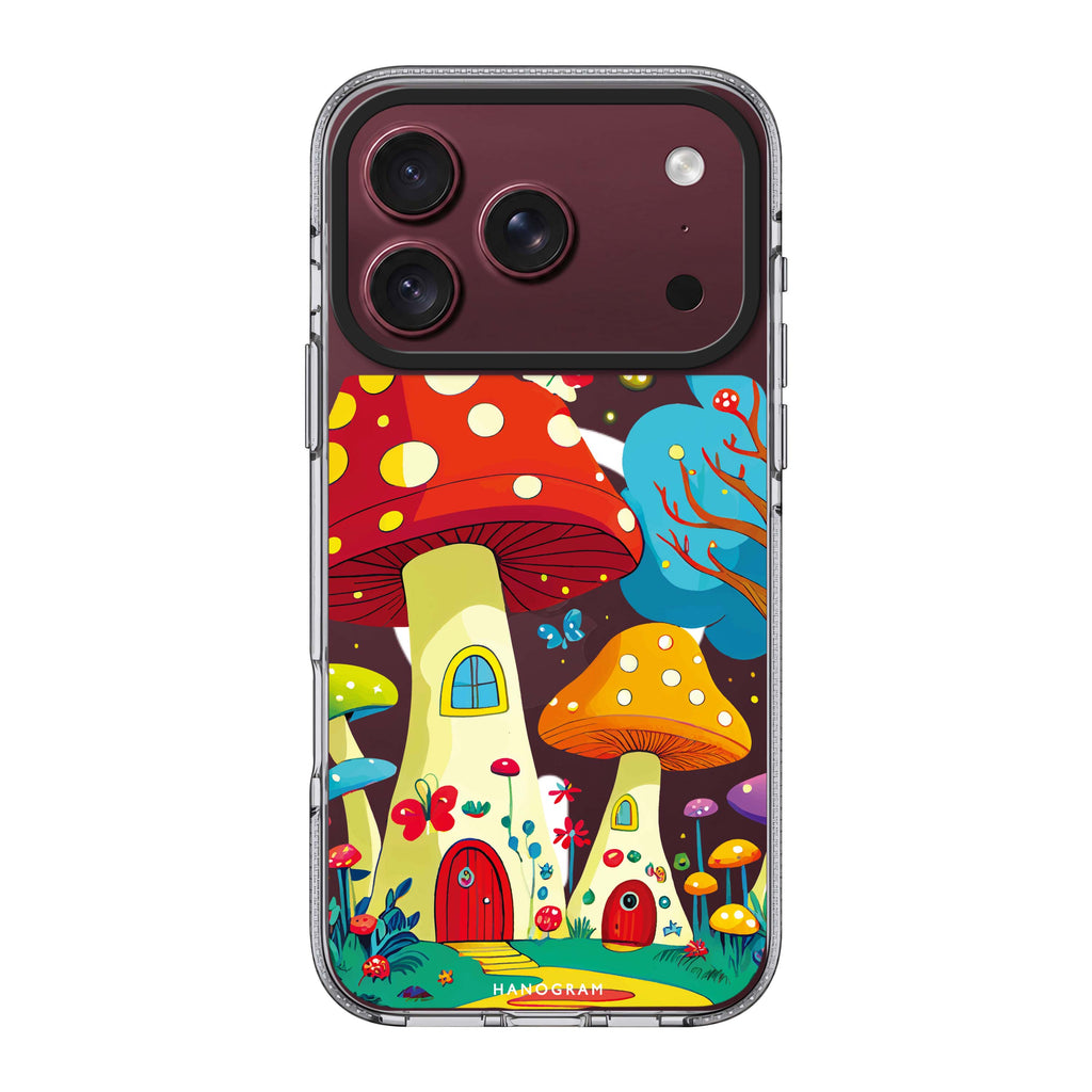 Mushroom Art 水晶透明保護殼