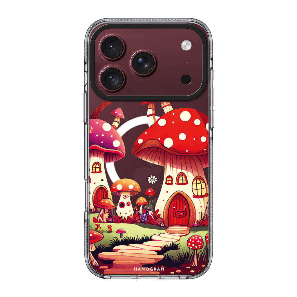 Mushroom Art 水晶透明保護殼