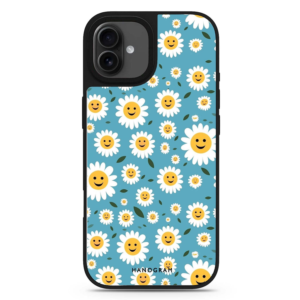 Daisy Disco iPhone 17 花卉鏡面手機殼 主圖設計
