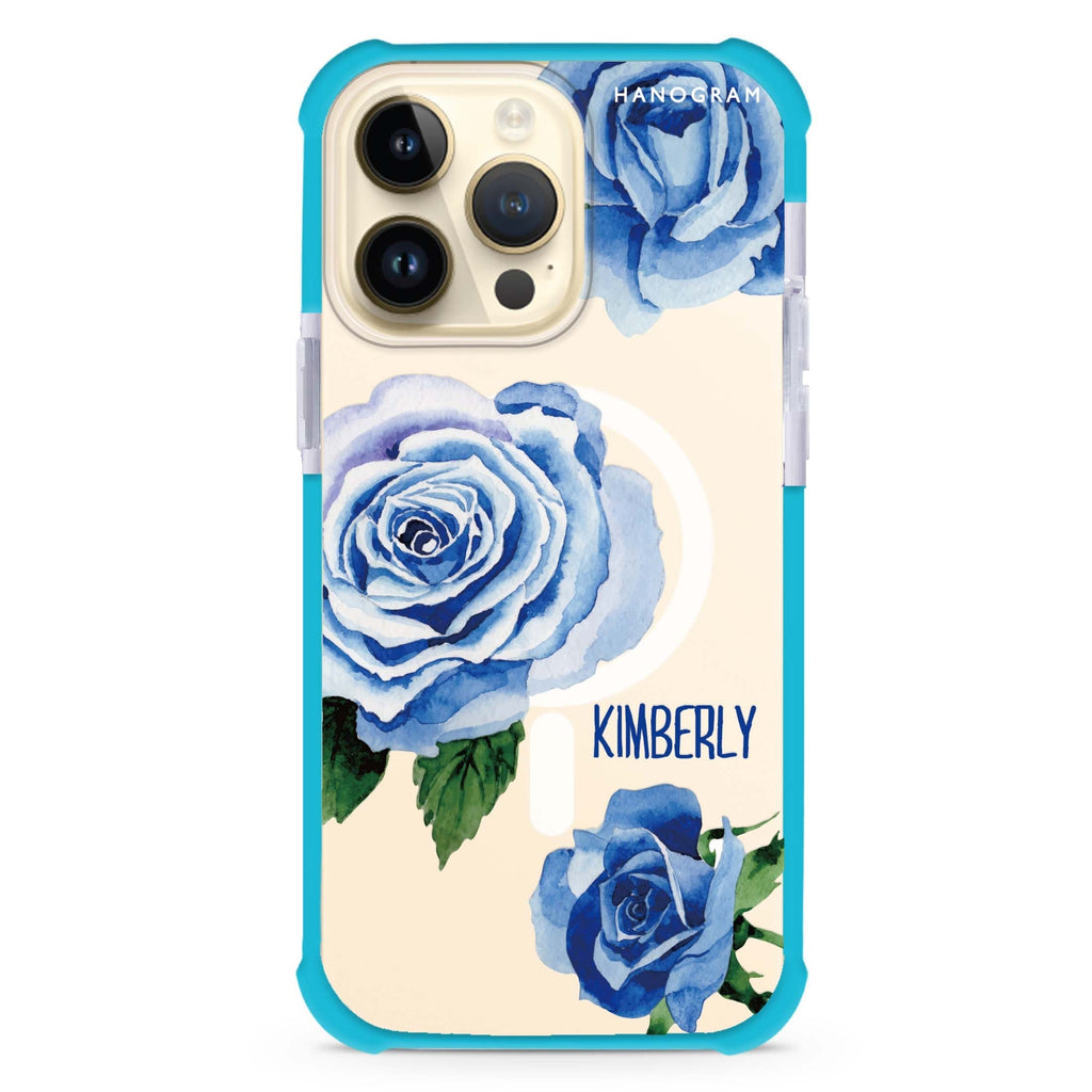 Blue Rose iPhone Magsafe 兼容超強防摔保護殼