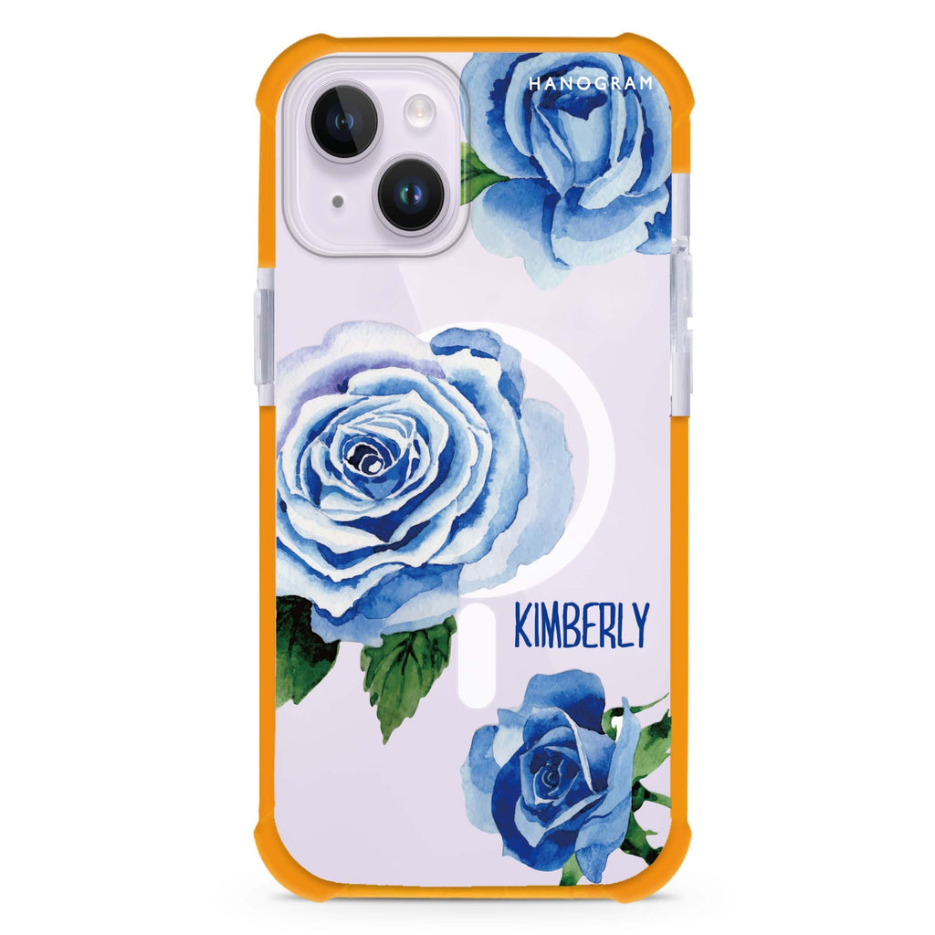 Blue Rose iPhone 15 Plus Magsafe 兼容超強防摔保護殼
