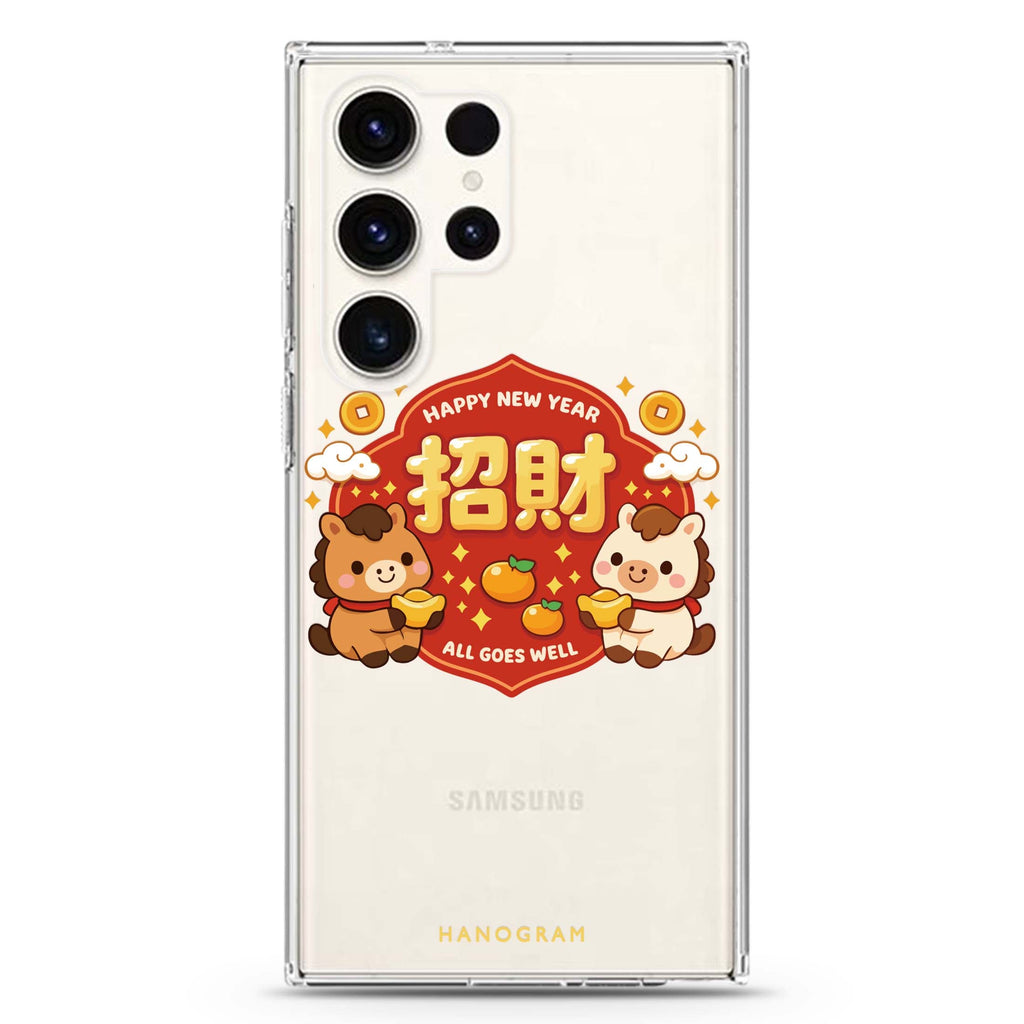 Mandarin Fortune Joy Samsung Galaxy 水晶透明保護殼