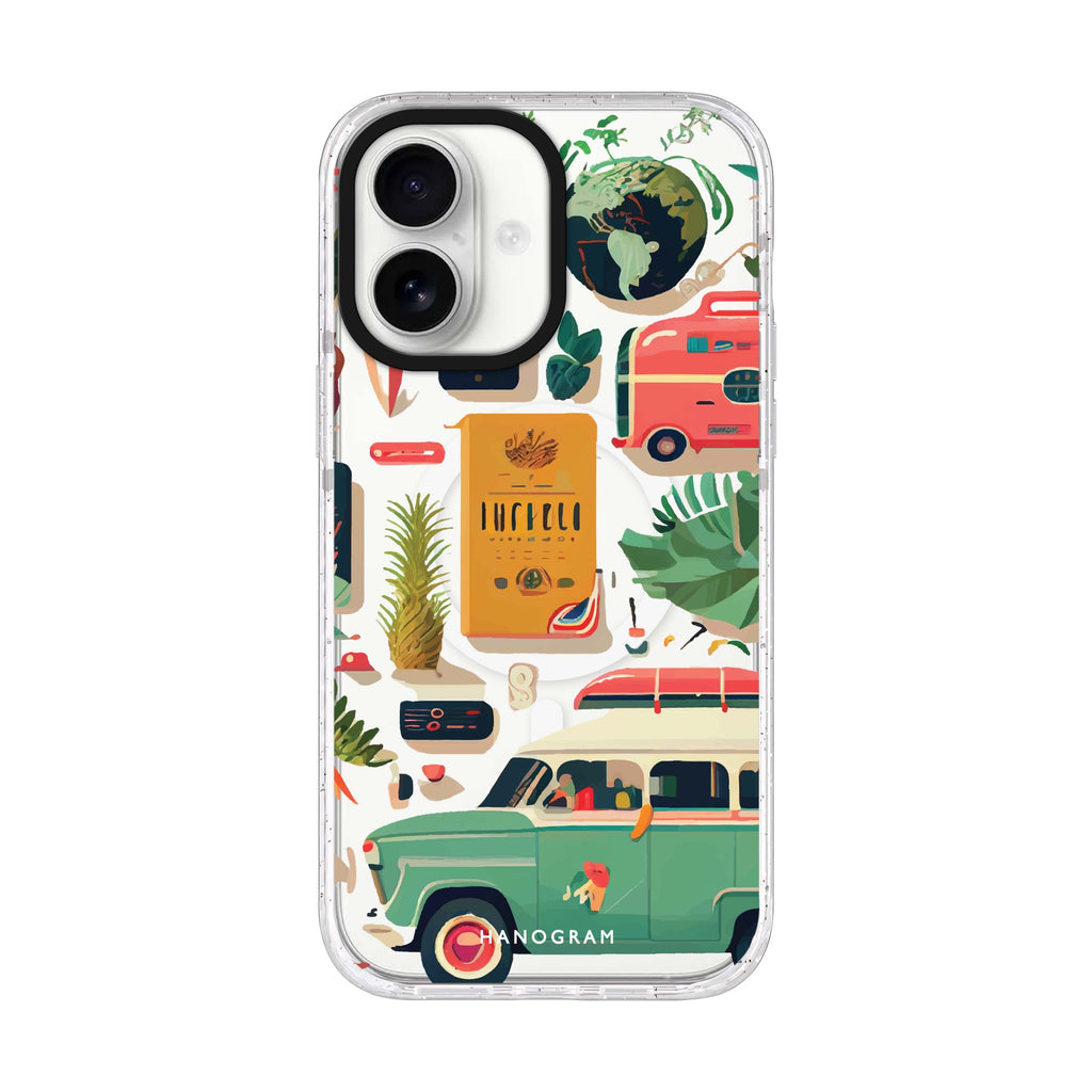 Tour iPhone 17 水晶透明保護殼正面展示