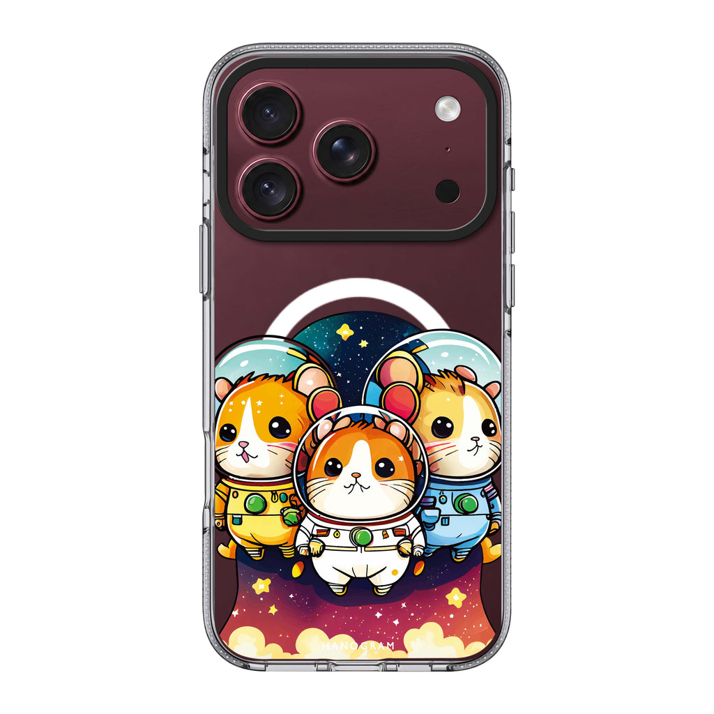 Space squirrels 水晶透明保護殼