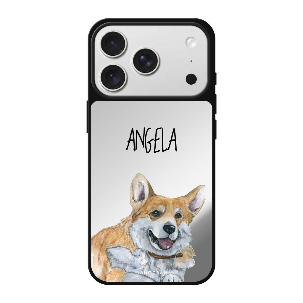 Corgi 鏡面手機殼
