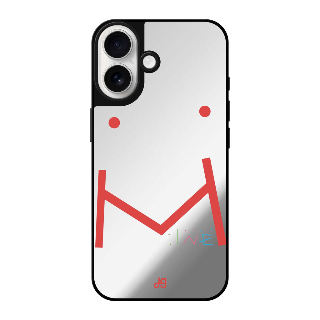 Reflective iPhone 16 Mirror Case –Mine Design