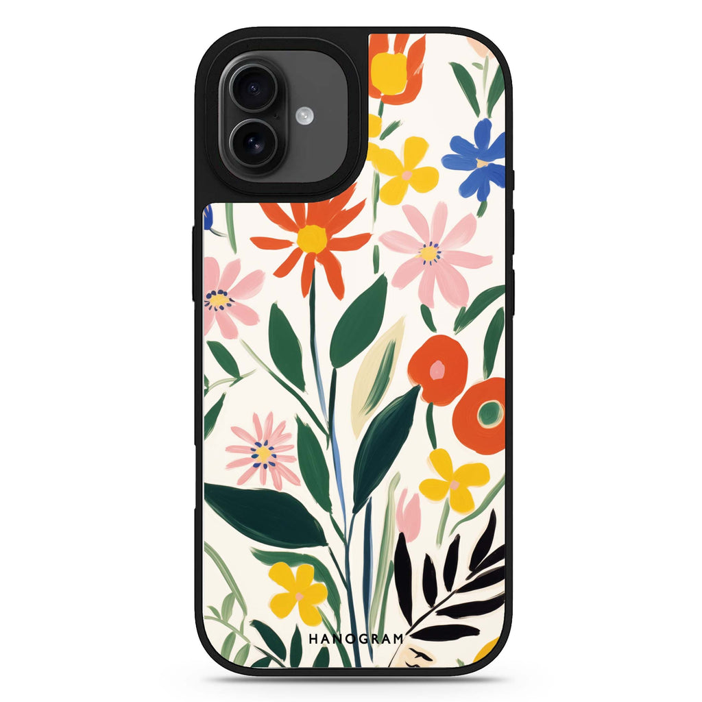 Floral Impressions iPhone 17 花卉鏡面手機殼 主圖設計