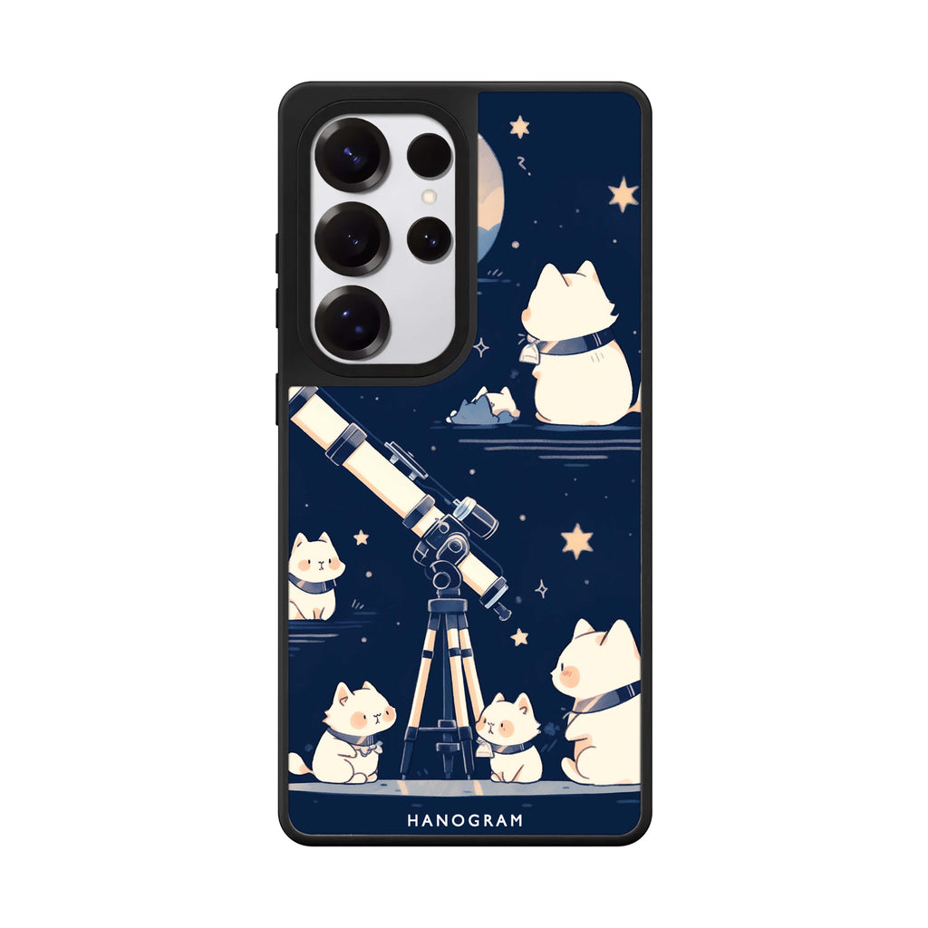 Stargazer Purr 鏡面手機殼