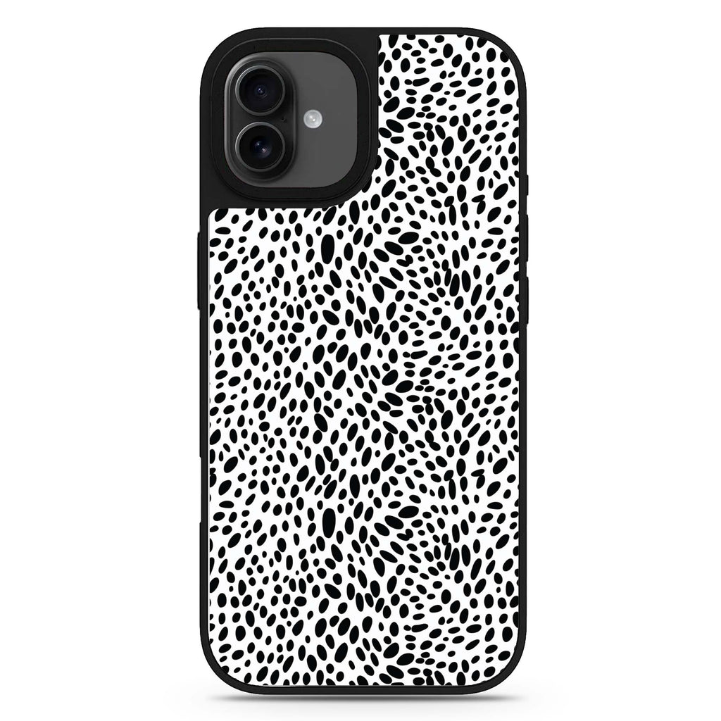 Spotted Elegance iPhone 17 鏡面手機殼 主圖設計