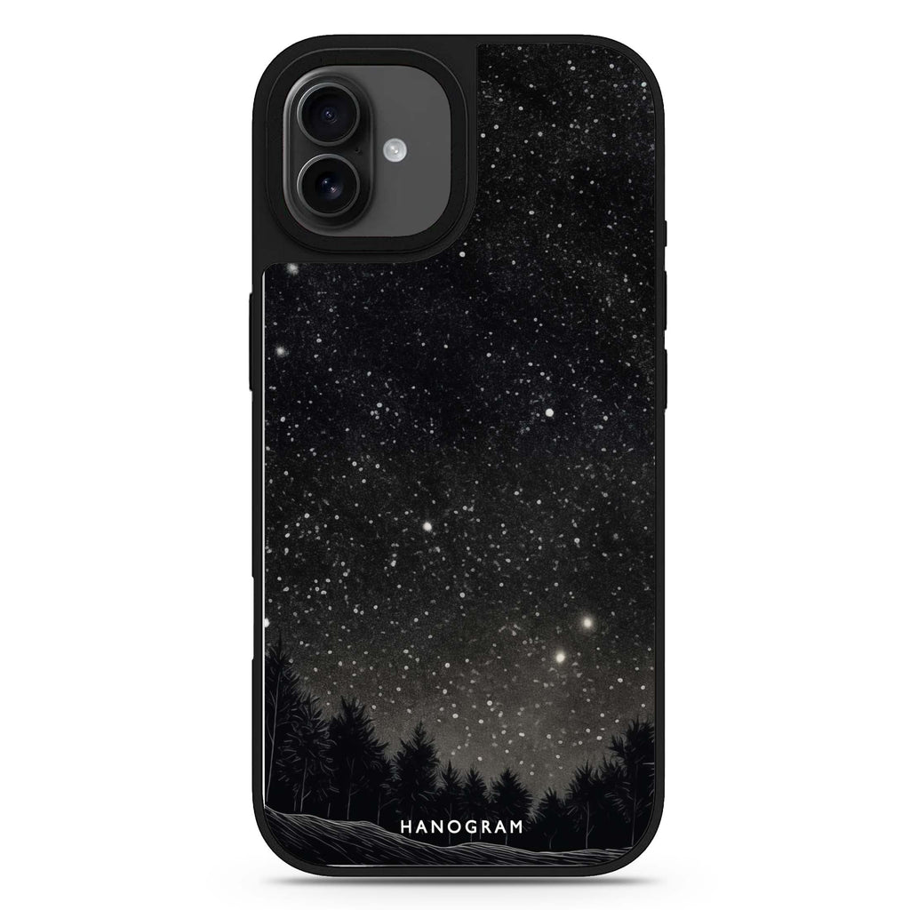 Galactic Gleam iPhone 17 星空鏡面手機殼 主圖設計