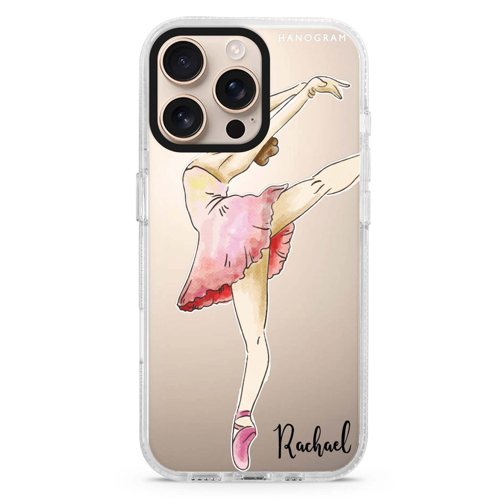Ballet Girl iPhone 16 Pro & 16 Pro Max Case - Personalized and Stylish Protection