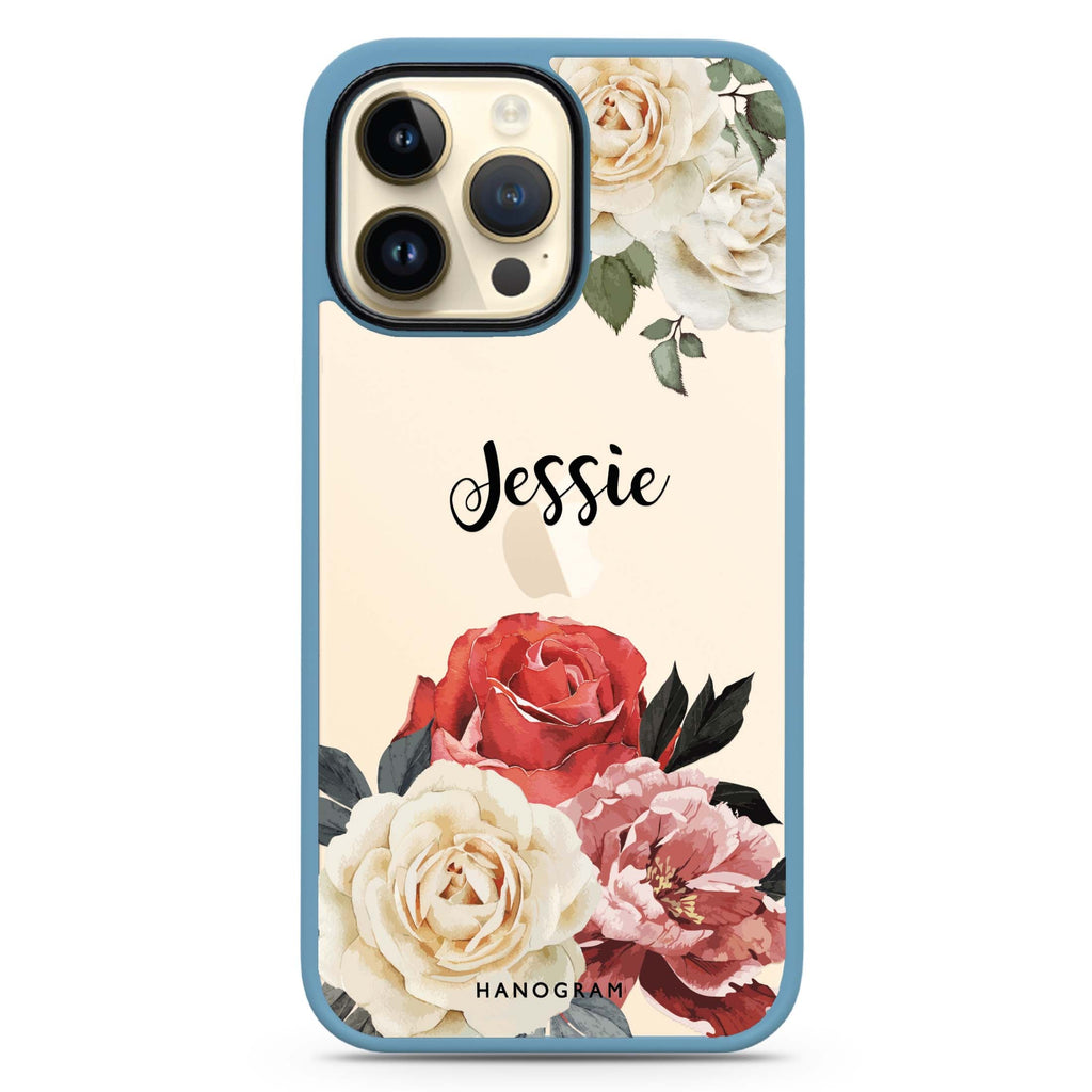Vintage Floral 防衝擊保護殼