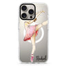Ballet Girl Magsafe 兼容水晶透明保護殼