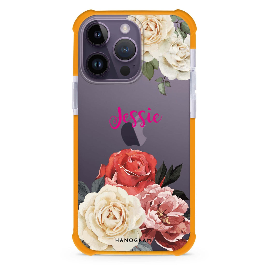 Vintage Floral 超強防摔保護殼