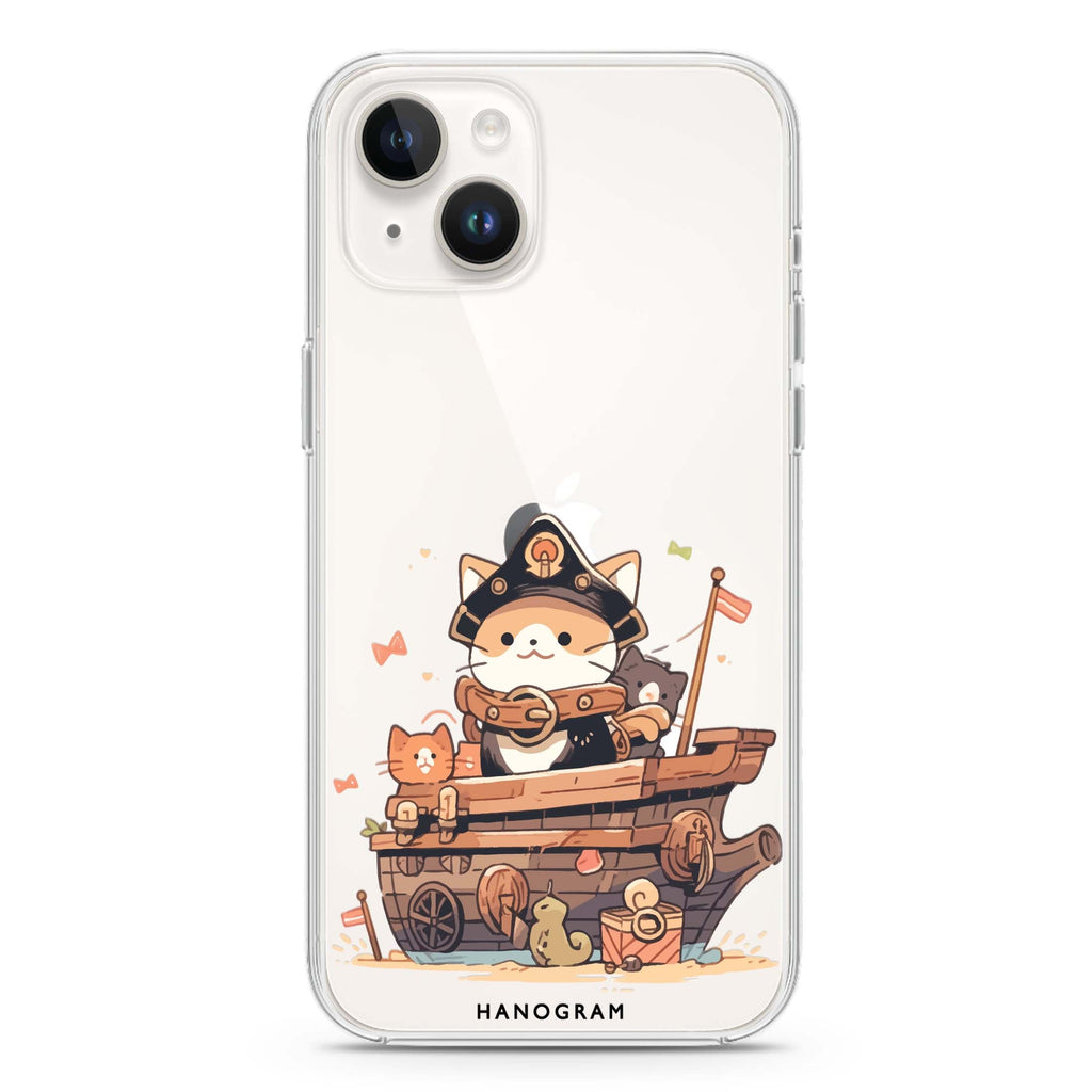 Buccaneer Kitty iPhone 14 水晶透明保護殼