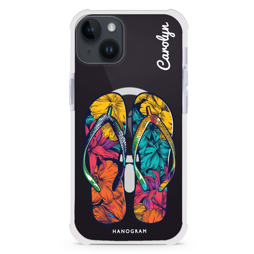 Beach Walkers iPhone 15 Plus Magsafe 兼容超強防摔保護殼