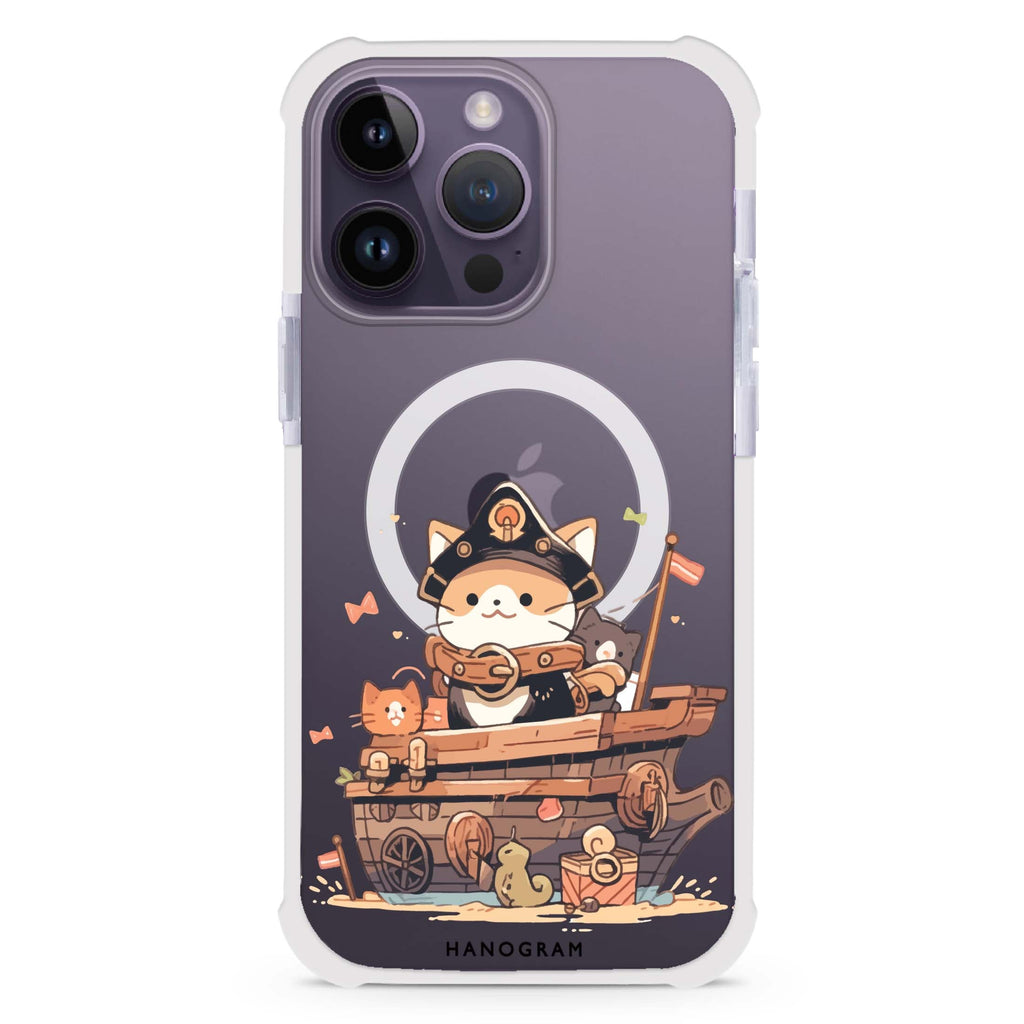 Buccaneer Kitty iPhone Magsafe 兼容超強防摔保護殼
