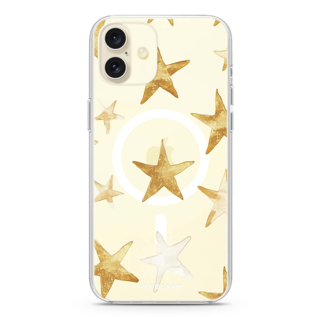 Starlit Whisper Magsafe 兼容水晶透明保護殼