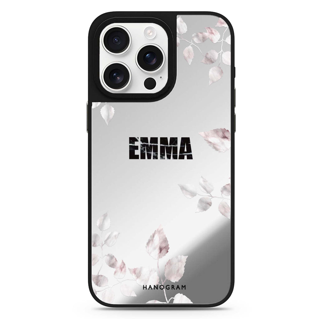 Life Simple Floral 鏡面手機殼
