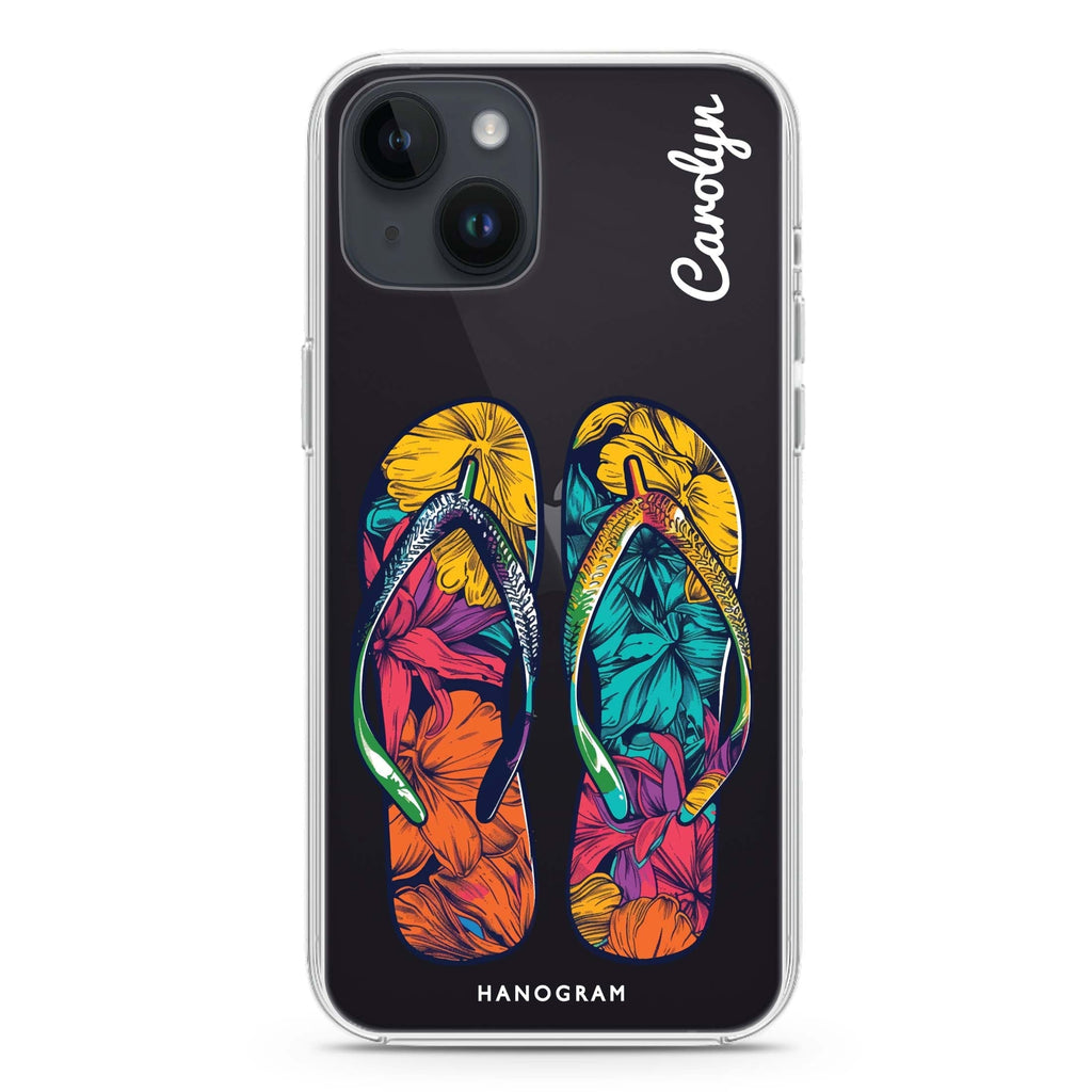 Beach Walkers iPhone 15 水晶透明保護殼