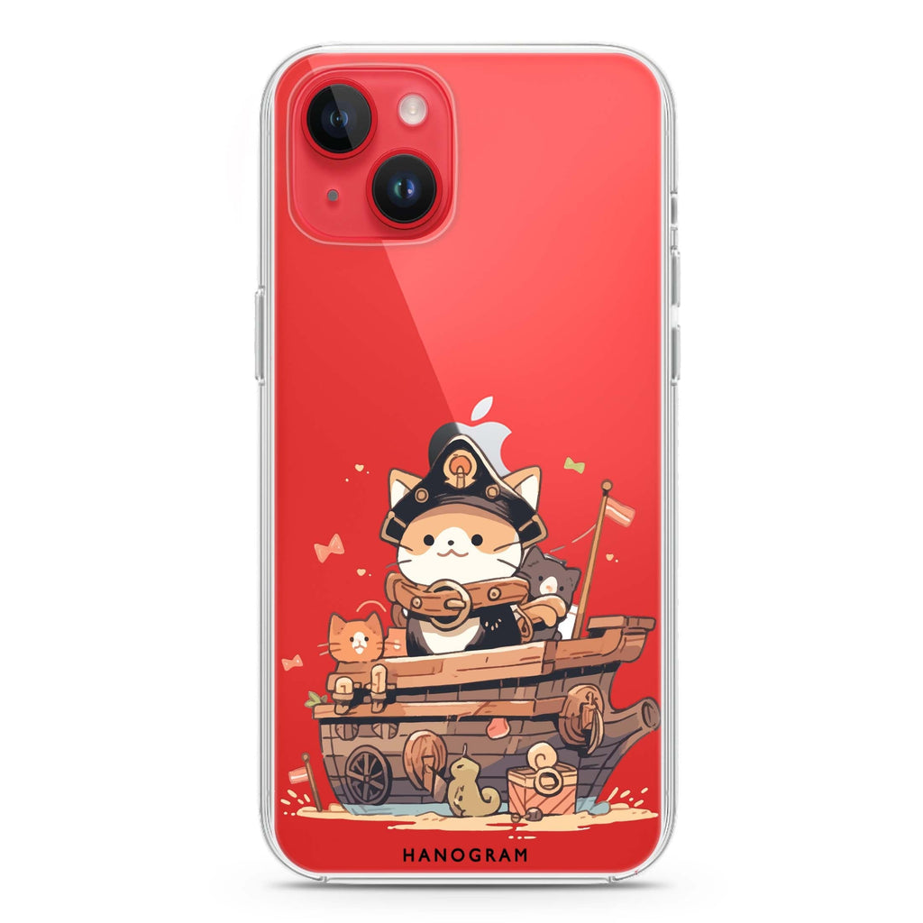 Buccaneer Kitty iPhone 14 Plus 水晶透明保護殼