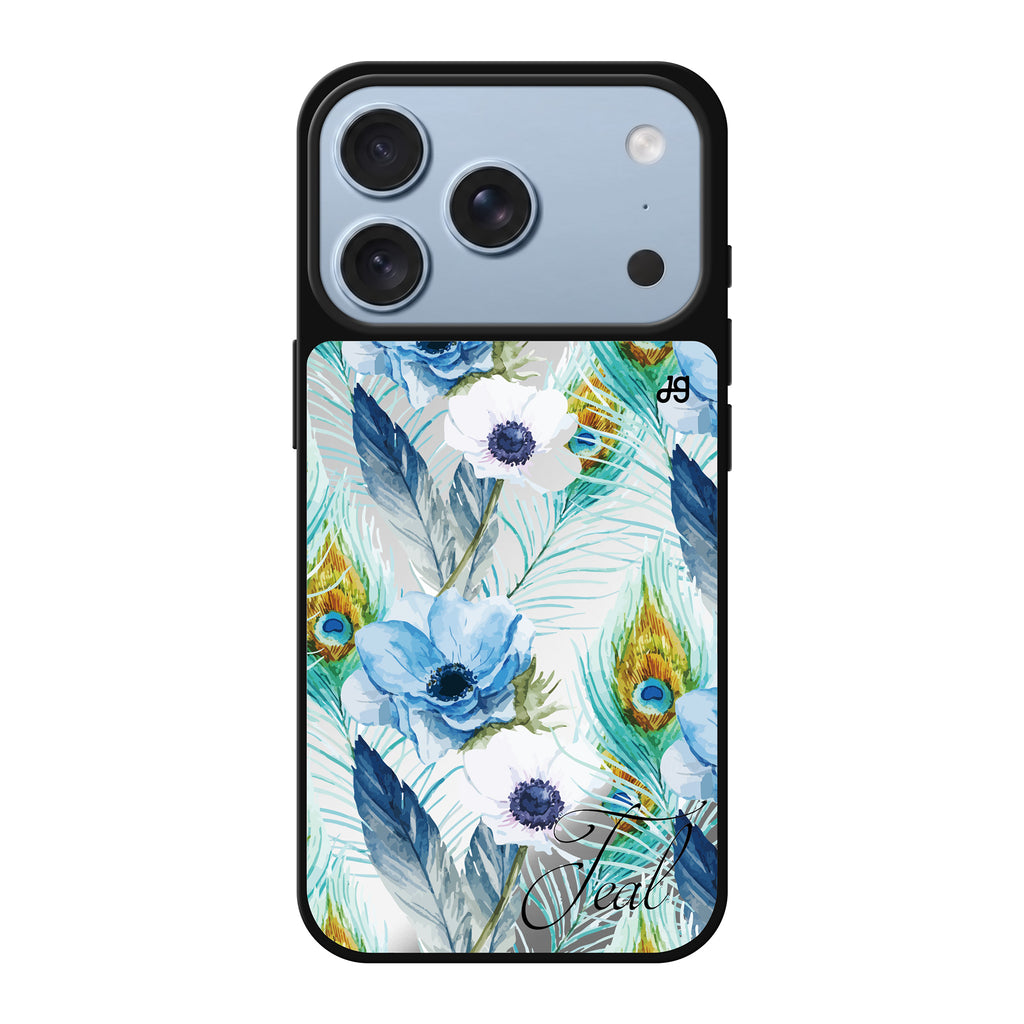 Pretty Watercolor Flowers 鏡面手機殼