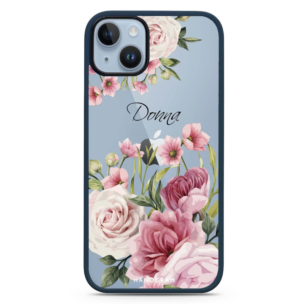 Beautiful Flowers iPhone 15 Plus 防衝擊保護殼