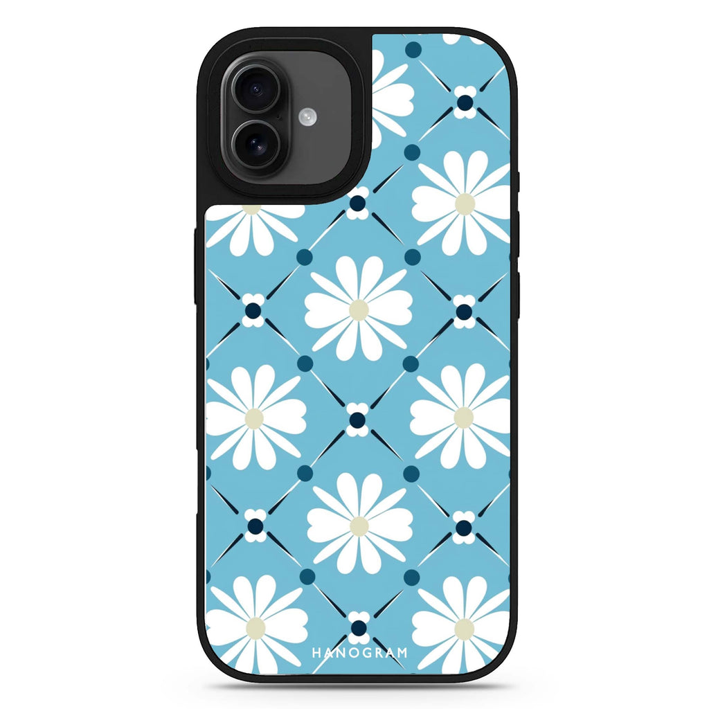 Blossom Continuum iPhone 17 花卉鏡面手機殼 主圖設計