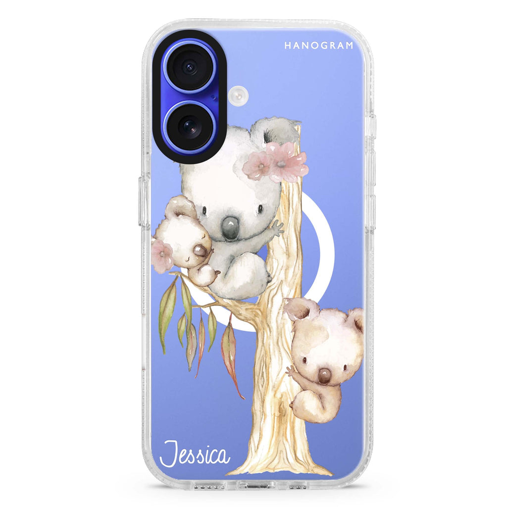 Koala Magsafe 兼容水晶透明保護殼
